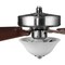 Progress Lighting AirPro Collection 52" Five-Blade Ceiling fan w/White Etched Light Kit P2599-09 - alternate 8